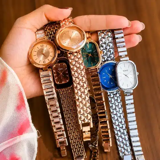 Luxury Women's Analog Bracelet Watch – Elegant Stainless Steel Fashion Wrist Watch