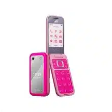 Retro Pink 4G Flip Phone – Stylish Foldable Feature Phone with Classic Keypad