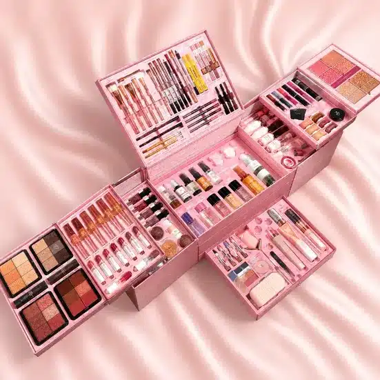 Luxury All-in-One Makeup Vanity Kit – Complete Beauty & Cosmetic Collection