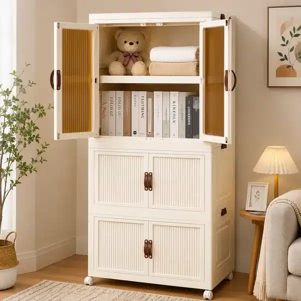 HomeNova Premium Foldable Storage Cabinet