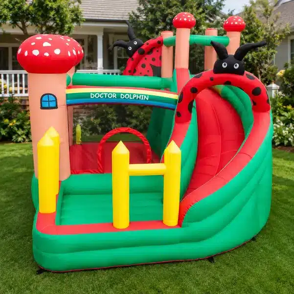 Kids Adventure Inflatable Bounce House with Slide