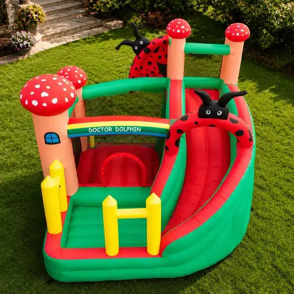 Kids Adventure Inflatable Bounce House with Slide