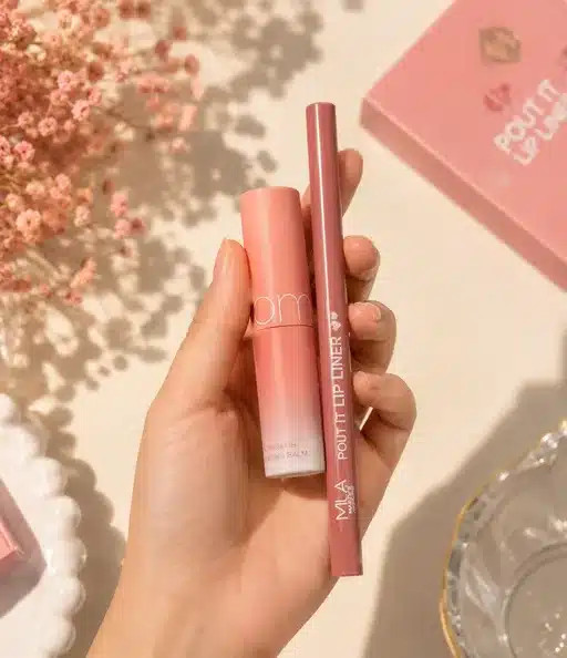 Velvet Matte Lip Duo Set – Liquid Lip Color & Precision Lip Liner