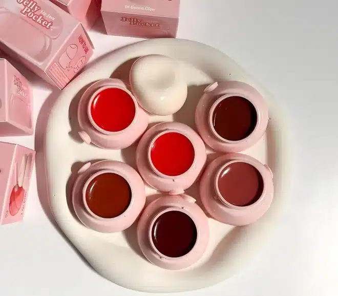 Jelly Glow Lip & Cheek Tint Balm – Multi-Use Hydrating Color Pot