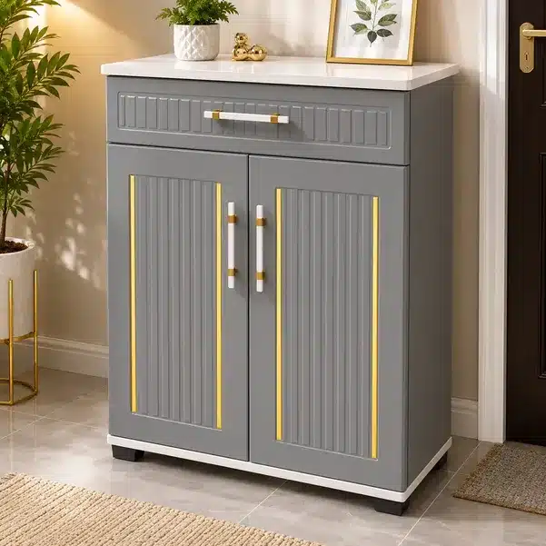 UrbanNest Modern Storage Cabinet with Drawer