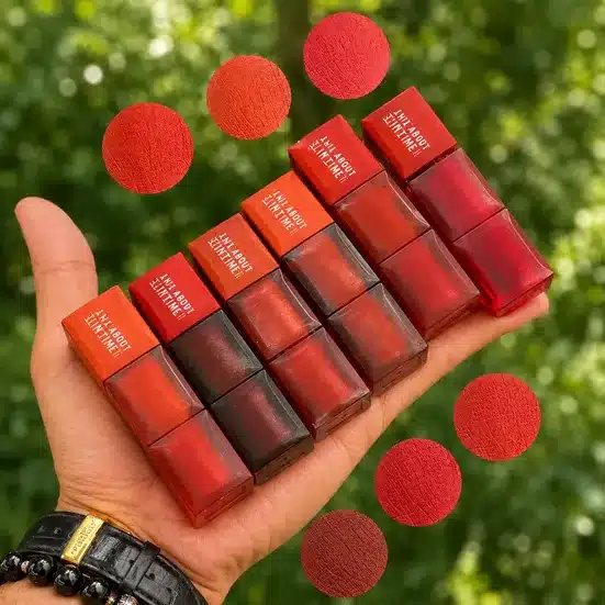 Velvet Matte Lip Tint Set – Long Lasting Lightweight Liquid Lip Color Collection