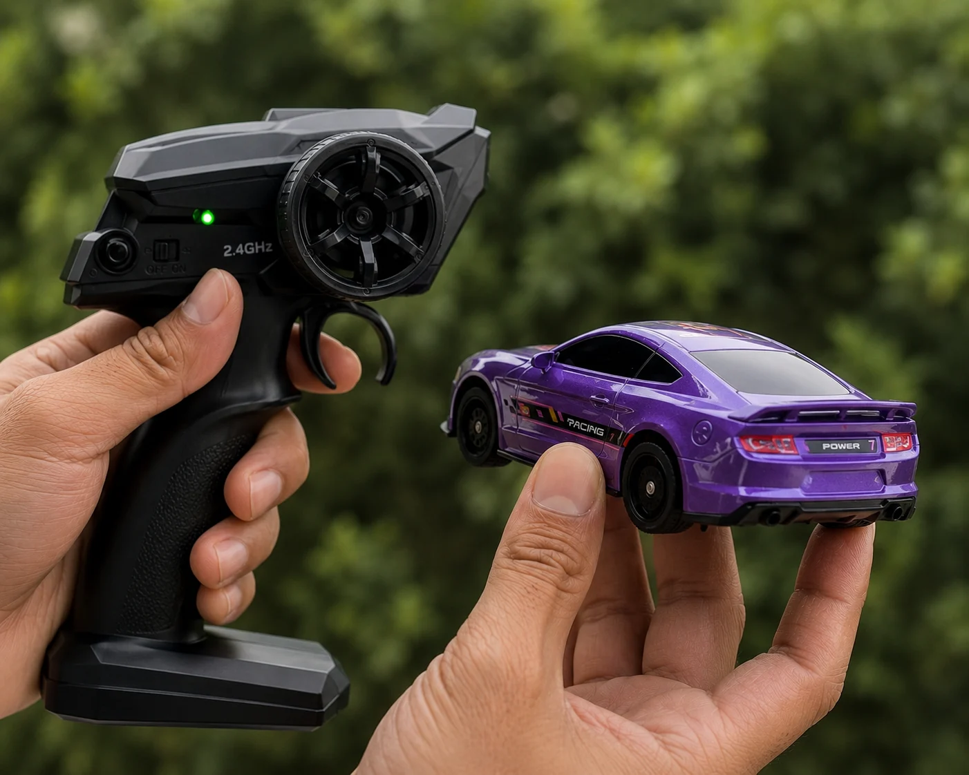Rechargeable Electric Drift Toy with LED Lights