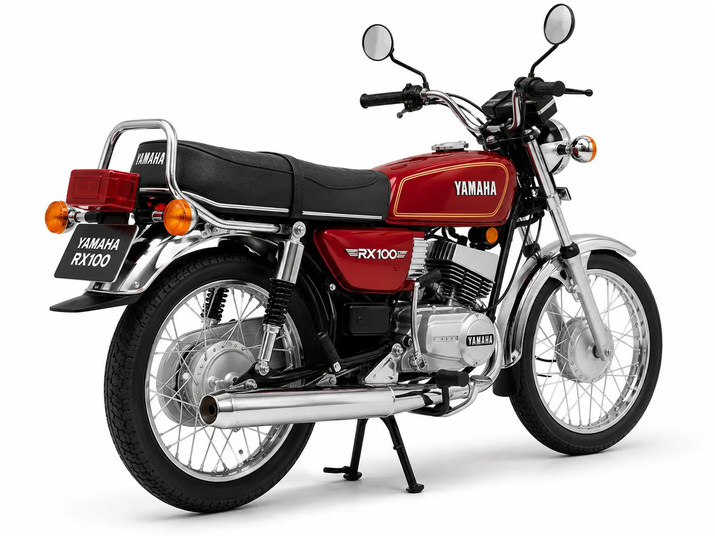 Yamaha RX100 Diecast Motorcycle Model